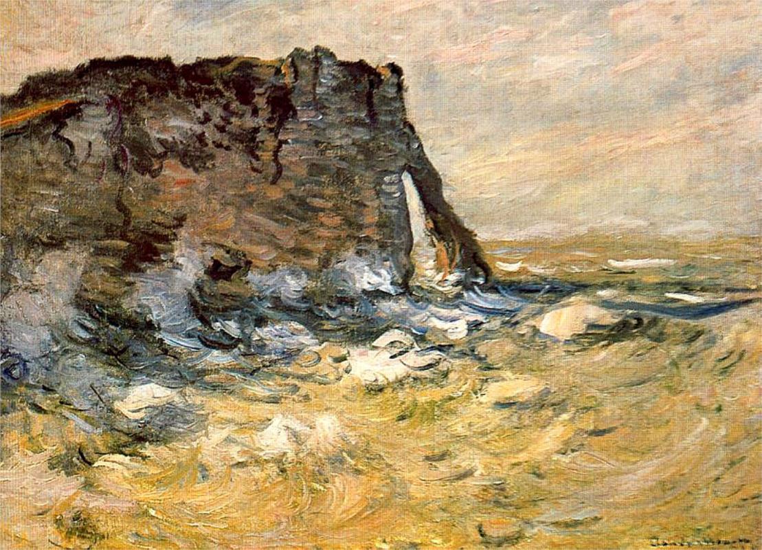 Port d`Aval - Claude Monet Paintings